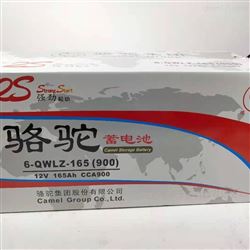 12V-165AH骆驼蓄电池6-QW-165