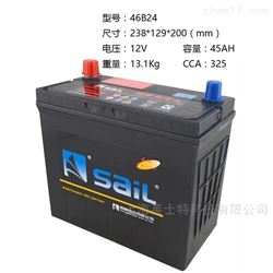 46B24R/L风帆蓄电池12V45AH