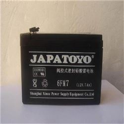6-GFM-7东洋蓄电池12V7AH